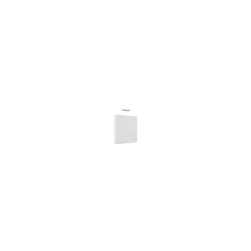Staples 2" 3-Ring View Binder, White, 4/Pack - color: White, size: 4 Pack, style: 2'' Inch