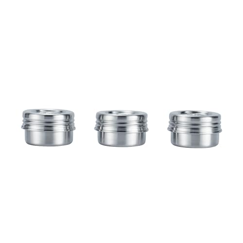 Bits Kits Stainless Steel Reusable Condiment and Snack Containers, Set of 3 - style: 3 Condiment Cups