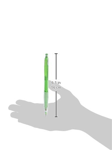 Pilot Color Mechanical Pencil Eno, 0.7mm, Green (HCR-12R-G7) (Pack of 2) - color: Green, size: 1 Count (Pack of 2)