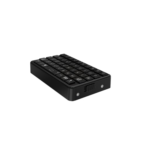 EXknight Mini Keyboard - Wireless Bluetooth Keyboard for iOS, iPhone, iPad, Mac, Android, Smartphone, Tablet & PC Black - color: Black