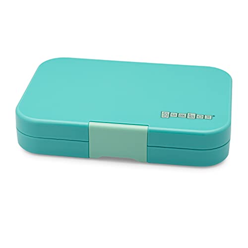 Yumbox Tapas Leakproof Bento Box, 5 Compartments, Antibes Blue | Large Capacity Design | Removable Compartment Tray | Easy-Open Single Latch | Ideal for Teens & Adults | Dishwasher-Safe Tray - color: Antibes Blue