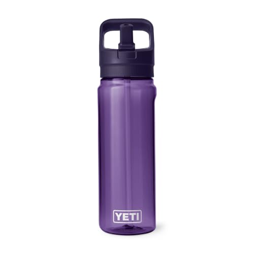 YETI Yonder 750 ml/25 oz Water Bottle with Yonder Straw Cap, Pace Purple - color: Pace Purple, size: 25 Ounces