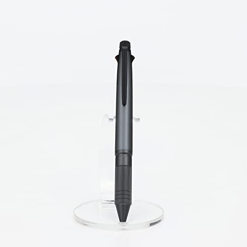 uni Jetstream 4&1 Metal Edition, 0.5mm Ballpoint Pen (Black, Red, Blue, Green) and 0.5mm Mechanical Pencil, Gun Metallic (MSXE52000A05.43) - color: silver (gunmetallic), size: 1 Count (Pack of 1)