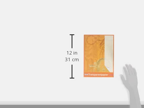Herlitz 696401 Transparentpapierblock A4, 30 Blatt - size: a4