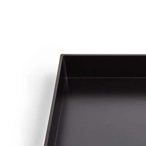 Staples Front‑Load Stackable Plastic Letter Tray, Black, 2‑Pack – Desktop Paper Organizer for Office Files & Documents - size: 1 Pack, style: Letter Tray (Front-Load)