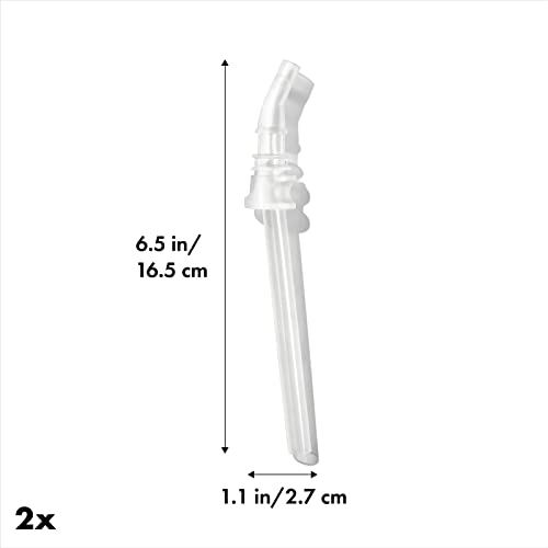 OXO Tot Adventure Water Bottle Replacement Straw - 2 Count(Pack of 2) - color: Replacement Straws, size: 12 Ounces (Pack of 2)