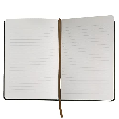 Sweet Water Decor Cute Motivational Lined Composition Notebook for Women, 100 Ruled Pages for Writing, Diary with Fabric Inspirational Olive Cover (Go For It) - style: Go For It