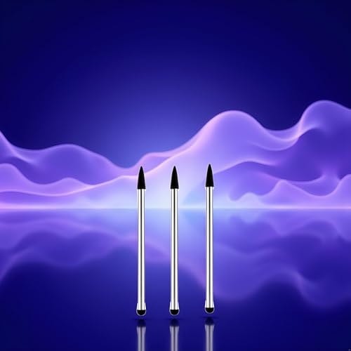 3pcs Silver High Precision Stylus for Touch Screens,Universal Fine Point iPad Pencil for iPad,Phone/Samsung/Android/Tablet and Other Touch Screens for All Universal Touch Screen Devices,Accessories