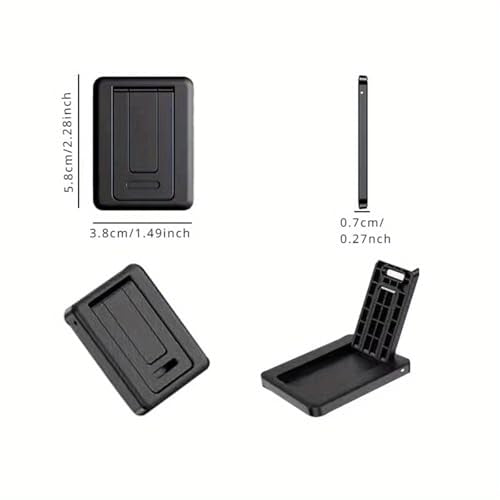 Portable Adjustable Tablet & Laptop Stand, Foldable Ergonomic Holder for Desk, Lightweight Aluminum/Metal for iPad, Phone, Notebook