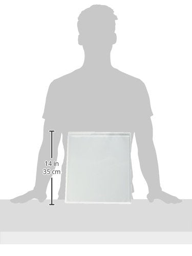 Avery Heavy-Duty View 3 Ring Binder, Extra Wide, 2" EZD Rings, 1 White Binder (01320) (Pack of 2) - size: 2" (Pack of 2)