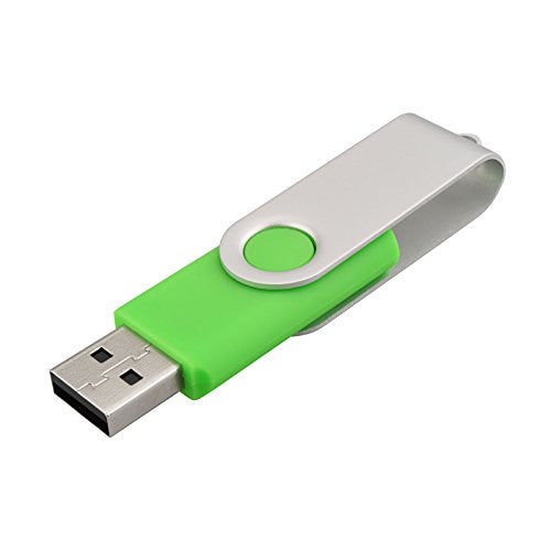 10 Pack 8GB USB Flash Drive 2.0 Memory Stick - Green - color: Green, size: 8GB