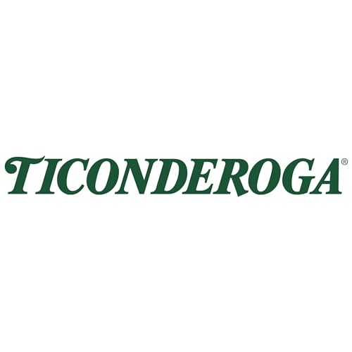 Ticonderoga My First Short Triangular Wood-Cased Pencils, #2 HB Soft, With Erasers, Primary Colors, 12 Count