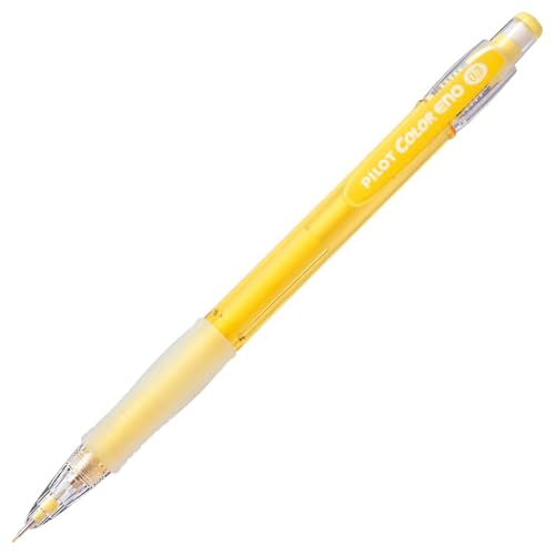 Pilot Color Mechanical Pencil ENO, 0.7mm, Yellow (HCR-12R-Y7) - color: Yellow, size: 1 Count (Pack of 1)