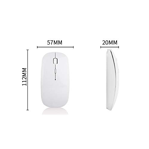 KLO Bluetooth Mouse for MacBook/Laptop/Notebook/pc/iPad/Chromebook, Wireless Mouse for MacBook Pro/AIR (Green Blue) - color: Green Blue