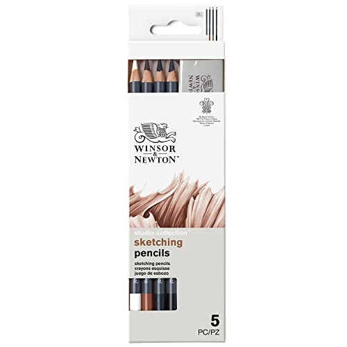 Winsor & Newton Studio Collection 아티스트 연필, 스케치 연필, 5개 세트 - style: 스케치 연필 5개