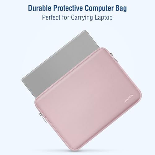 MOSISO Laptop Case 13 inch, 13 inch Laptop Sleeve Bag Compatible with MacBook Neo/Air M5 M4 M3 M2 M1 2026-2018 / Pro M2 M1 2026-2016, Neoprene Computer Sleeve Bag with Small Case, Baby Pink - color: Baby Pink, size: 13 inch