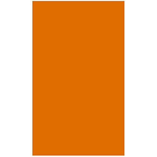 Colonial Cards: 150 Color Cardstock 3" x 5" Index Cards, Pumpkin, Unruled - color: pumpkin