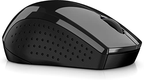 HP Wireless Mouse 220 Silent, Ambidextrous, RF Wireless, Black
