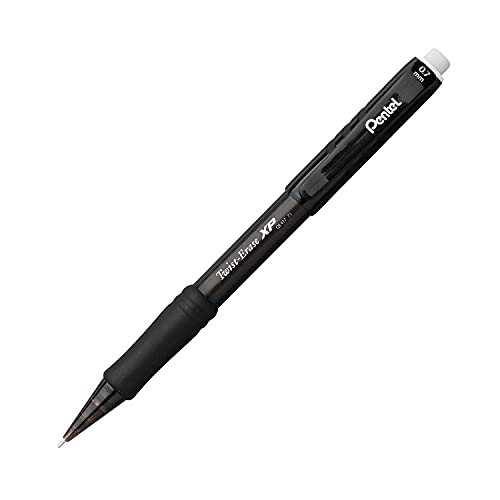 Pentel Twist Erase EXPRESS Automatic Pencil, 0.7mm Lead Size, Blue Barrel, Box of 12 (QE417C) - color: Blue, size: 12 Count (Pack of 1)