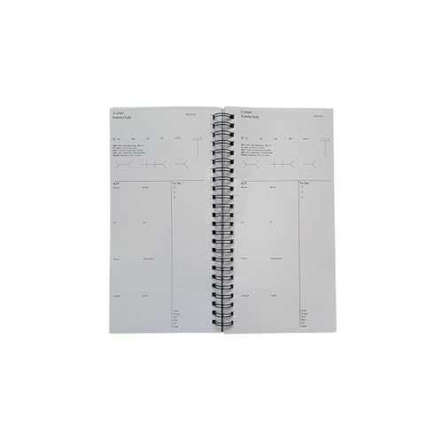 ICU Tall Notebook 2-Pack – Intensive Care Unit Rounding Templates for Medical Students, ICU Residents, NP, PA