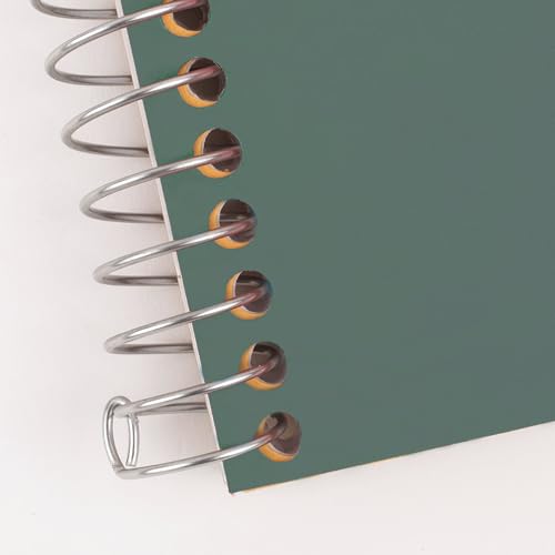 Five Star Spiral Notebook, 1 Subject, College Ruled Paper, 4-3/8" x 7", Personal Size, 80 Sheets, Fights Ink Bleed, Water Resistant Cover, Seaglass Green (450048CH1-ECM) - color: Seaglass Green