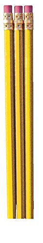 Raymond Geddes Classic Yellow #2 Pencils (Pack of 144) - color: #2 Wooden Pencils