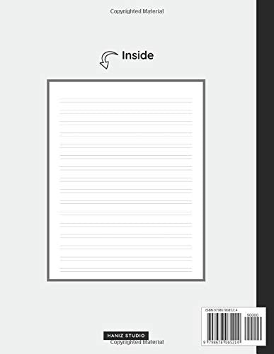 Cursive Practice Paper: 100 Blank Writing Pages for Kids