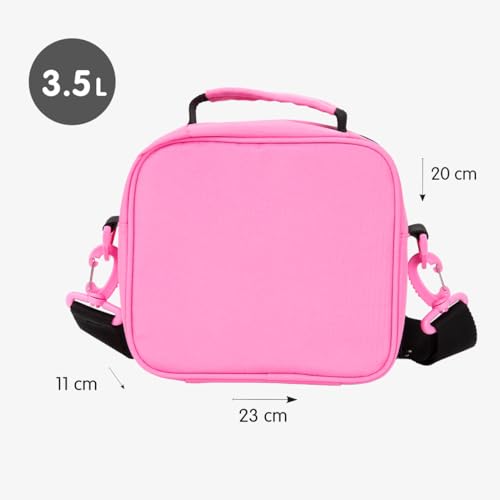 MILAN® Sunset Series 3.5L Insulated Food Cooler Bag, Pink