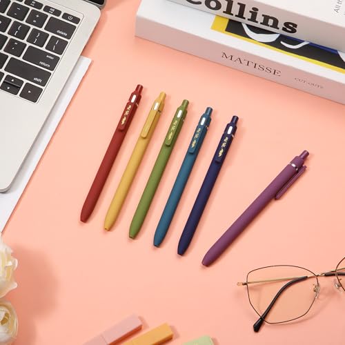 Mr. Pen- Aesthetic Highlighters and Gel Pens, 12 Pack | Bible Highlighters No Bleed, Colored Ink Gel Pens, Fast Dry and No Smear for Bible Journaling, Planner, School Supplies