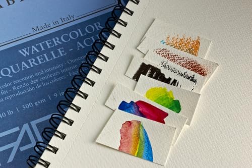 Fabriano 1264 Watercolor Pad, 11" x 15", Glue Bound, 140 lb., 3-Pack - size: 11" x 15", 3-Pack