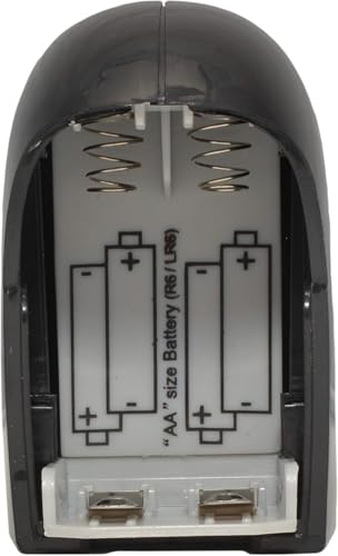 Westcott 55851 Small Battery Powered Pencil Sharpener for School, Home, and Work, Black
