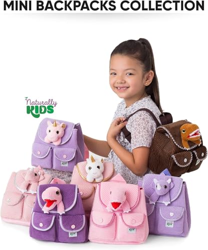 Dinosaur Mini Backpack for Kids, Mini Backpack for Toddler Girls, Gift for 2 3 4 5 Year Old Girl Boy - color: 01 Dinosaur, style: Mini