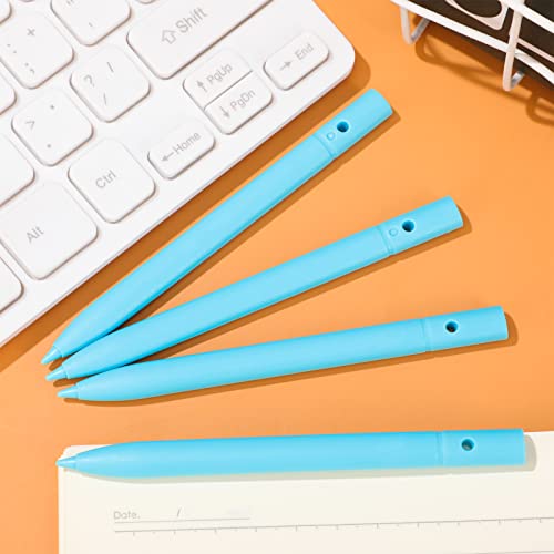 Flutesan 4.5 Inch LCD Writing Tablet Pen Replacement 4 Pcs Kids Stylus Pen for Drawing Tablet Doodle Pad with 4 Hanging Rope(Light Blue) - color: Blue