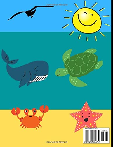 Primary Composition Notebook: K-2 Beach Composition Notebook with Handwriting Practice Paper and Drawing Space