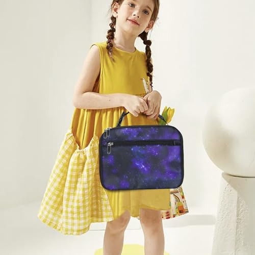 Kids Lunch Box for Boys Girls Lunch Bag Insulated Durable Lunchbox Children Lunch Tote Bag for School Star - color: Star