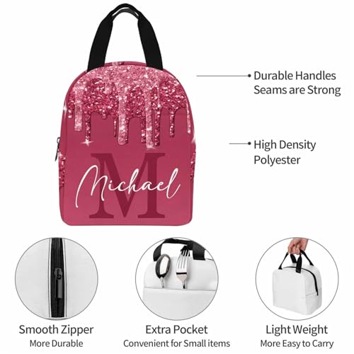 MyPupSocks Personalized School Backpack for Girls Custom Girls Casual Daypacks Lunch Tote Bag Customized Travel Book Bag with Name Knapsack Schoolbag for Teens Kids College - color: Multi 10