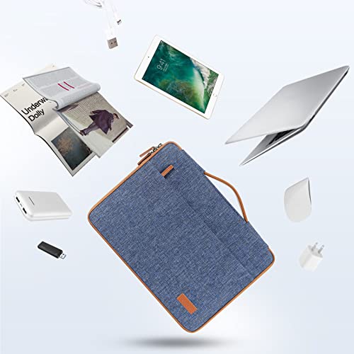 DOMISO Laptop Case Sleeve Protective Cover Compatible with MacBook Air 13 M4 M3 M2,MacBook Pro M2 M1,iPad Air/Pro,13 inch Dell,Lenovo, HP,Asus,Waterproof Computer Cases Bag with Handle,Blue - color: Blue, size: 13" for MacBook Air/Pro