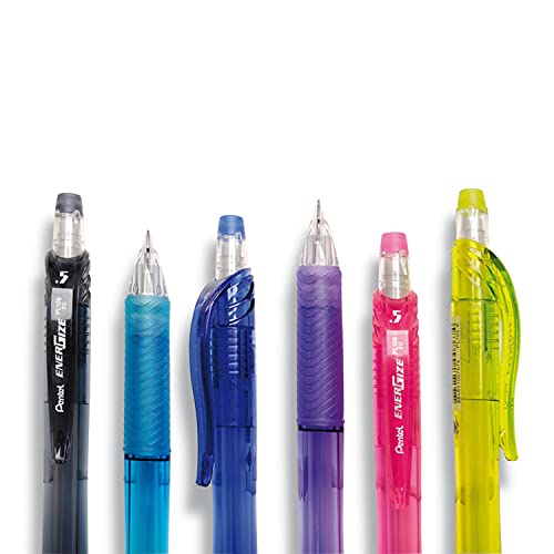 Pentel EnerGize-X Mechanical Pencil 0.5mm Black Barrel, Box of 12 (PL105A) (Pack of 2) - size: 12 Count (Pack of 2)