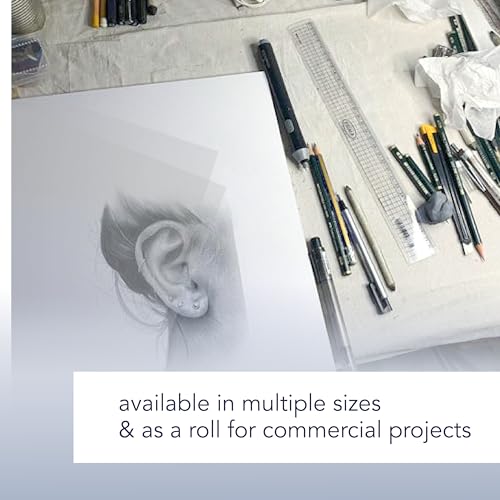 Canson Tracing Paper Pad, 11" x 14", Top Bound, 30 lb. (50gsm), 50 Sheets/Pad - size: 11x14 inch