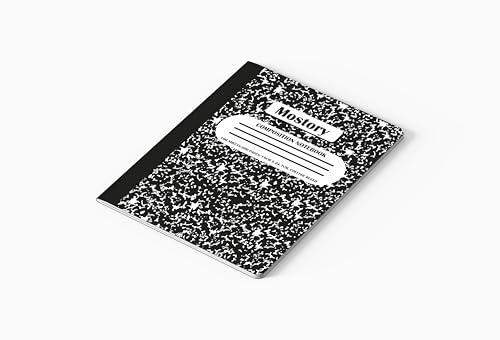 MOSTORY Pack of 5 Composition Notebook - College Ruled 200 Pages (100 Sheets), Size 7.5" x 9.75", Bulk School Supplies, Office, Bulk Notebooks for School, Writing Journal Notebook with Lined Paper - size: 5 Pack