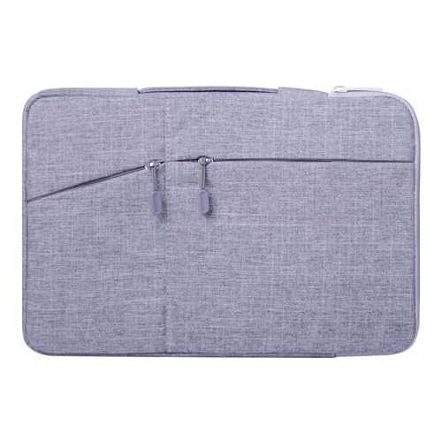 Megoo 13inch Laptop Sleeve Case with Handle Carrying Travel Case(Gray) | Fit for Microsoft Surface Laptop 13" 2025/6 5 4 3 2 13.5"/7 13.8" and Most 13"-14" Notebook Chromebook Computers - color: Gray, size: 12.9-13.5Inch