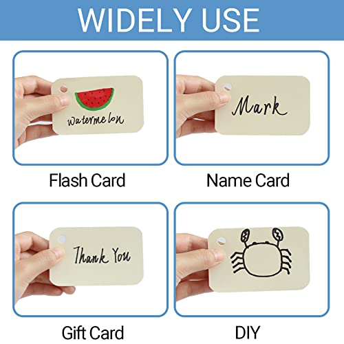 zmybcpack 12 Pack 2.2x3.5 Inches Mini Blank Flash Cards with Binder Rings | Blank Easy Flip Index Card Mini Study Cards for Studying, 60 Sheets Each Pack - size: 2.2"x3.5"(12pack blank)