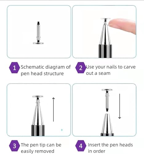 2PCS 2-in-1 Stylus Pen for Samsung Galaxy Tab A11/A11+/A9+/A9/A8/A8 Plus/A7/A7 Lite,Stylus for iPad Pro/iPhone/Fire/Surface Tables All Touch Devices (Black+White) - color: Black+White