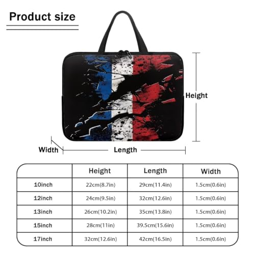 Computer Shoulder Bags for Laptops Laptop Briefcases Casual Business Briefcase - color: American Flag, size: 17inch