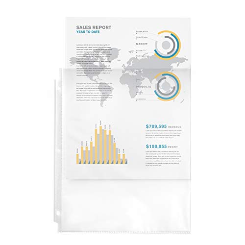 Avery Clear Heavy Duty Vinyl Sheet Protectors, Top Load, 100 Document Protectors (73900) - size: One Size, style: 100 Pack