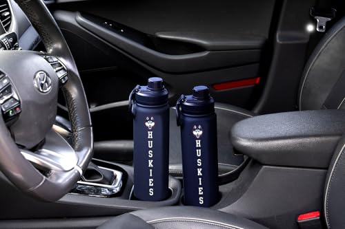 Connecticut Water Bottle - Double Walled Stainless Steel 24 oz Keeps Drinks Cold or Hot - color: Connecticut