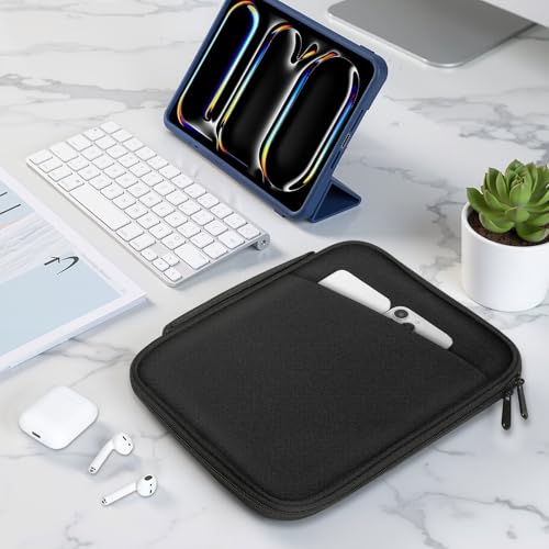 MoKo 13.3-14 Inch Padded Laptop Sleeve Protective Carrying Bag for New 13-inch MacBook Neo A18 Pro 2026/Mac Air M5-M1, 14" MacBook Pro M5 Pro/M5 Max/M5/M4/M3/M2/M1, Laptop Bag with Handle, Black - color: Black, size: 13.3-14 Inch