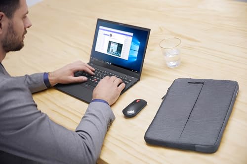 Lenovo Urban Laptop Sleeve 14 Inch for Laptop/ Notebook/Tablet Compatible with MacBook Air/Pro Water Resistant - Charcoal Grey - size: 14 inch