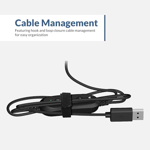 Cyber Acoustics Stereo USB Headset (AC-6012), Unidirectional Microphone with Flexible Boom for PC & Mac; In-line audio controls; Perfect for Classroom or Home - size: 1 Unit