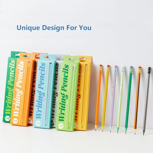 #2 HB Pencils, 84 Count Pre-sharpened Number 2 Pencil, Yellow